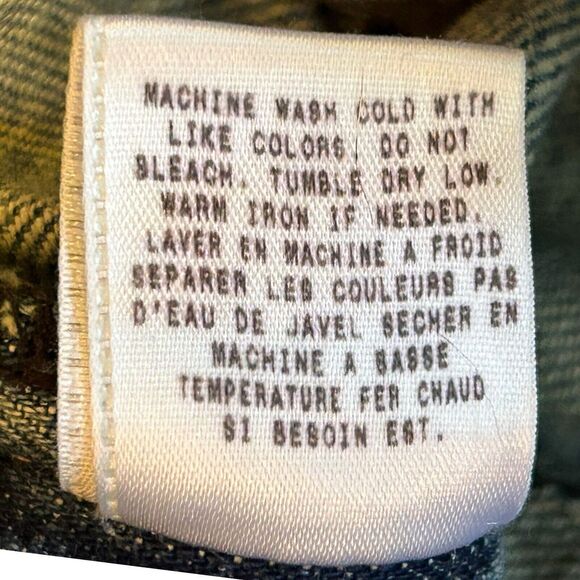 Vintage Guess Premium Blue Jeans Embroidered Mens 33 Limited Edition Made in USA - Picture 10 of 15